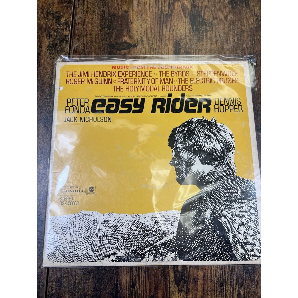 Easy Rider Original Movie Soundtrack Vinyl LP 1969 VG+ VINYL